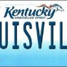 NCAA Louisville Vanity License Plate Tag 6"x 12" Cardinals  Team Metal Auto NIP