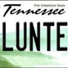 NCAA Volunteer Vanity License Plate Tag  Vintage Tenneessee Team Metal Auto
