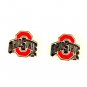 NCAA Ohio State Buckeyes  Stud Earrings - College Womens Jewelry Post Big Ten