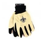 NFL New Orleans Saints Sport Gloves Garden Utility Grip Team Gold Black Brees