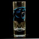 NFL Panthers 2.5 Oz Cordial Shot Glass Team Carolina Barware Color  Logo