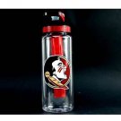 NCAA Seminoles Water Bottle  32oz Team Color Cool Gear Ez Freeze Tritan  FSU