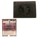 NCAA Florida State Seminoles Team Black Tri-Fold Leather Wallet Brand New