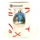 Eagles NFL Glass Christmas Ornaments Hand Painted Collectors NIB Philadelphia