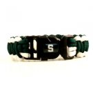 Michigan State Spartans Survival Bracelet NCAA Paracord Survivor Strap Football