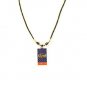 NCAA Gators Necklace Diamond Plate Tailgate Florida Jewelry  UF Logo Orange