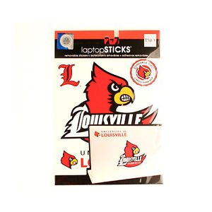 NCAA Cardinal Laptop Decal Removable Louisville Tablet Mobile Phone Skin Jackson