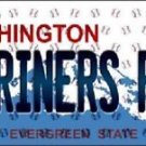 Mlb Mariners Fan Vanity License Plate Tag Seattle 6"x 12"  Metal Auto Kingdome