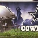Dallas Cowboys Metal License Plate Tag State 12 " x 6" NFL Truck Auto Elliott