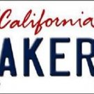 NBA Lakers Vanity License Plate Tag Los Angeles 6"x 12" Metal Auto Bryant CAL
