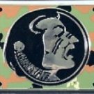 FLORIDA STATE LICENSE PLATE CAR TRUCK TAG SEMINOLES CAMO METAL EMBOSSED NCAA