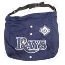 Tampa Bay Rays Jersey Tote Bag Blue Purse Shoulder Strap MLB Longoria logo
