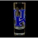 Kentucky Wildcats 2.5 Oz Cordial Shot Glass Team  Barware Color  Logo NCAA