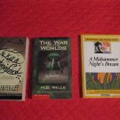 To Kill a Mockingbird, Harper Lee, War of the Worlds, Shakespeare Lot VG Cond