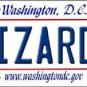 NBA Wizards Vanity License Plate Tag Washington 6"x 12" Metal Wall Auto New Car