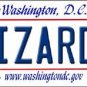 NBA Wizards Vanity License Plate Tag Washington 6"x 12" Metal Wall Auto New Car