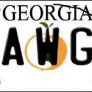 NCAA Georgia Bulldogs Vanity License Plate Tag 6"x12"   College Team Metal Auto