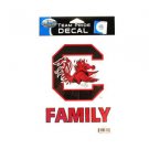 NCAA  Decal South Carolina  Team Logo Team Pride Family Decal - Gamecocks   Auto