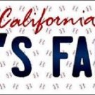 Mlb A's Fan Vanity License Plate Tag  6"x 12"  Metal Auto Oakland Baseball