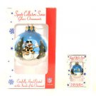 Green Bay Packers NFL Collectors Glass Hand Painted Christmas Ornaments NIB