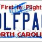NCAA North Carolina State Vanity License Plate Tag 6"x 12" Wolf Team Metal Auto
