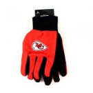 NFL Kansas City Chiefs Sport Gloves Garden Utility Grip Team Red Black Smith
