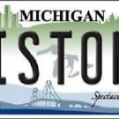 NBA Pistons Vanity License Plate Tag Detroit 6"x 12" Metal Wall Auto New Car
