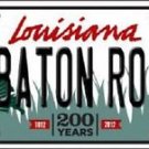 NCAA Baton Rouge Vanity License Plate Tag Vintage Team Metal Auto New LSU Tigers