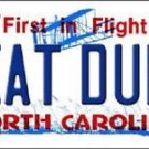 Beat Duke Vanity License Plate Tag  College Vintage Metal Blue Devils NCAA NC