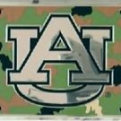 AUBURN UNIVERSITY LICENSE PLATE CAR TRUCK TAG TIGERS CAMO METAL EMBOSSED NCAA