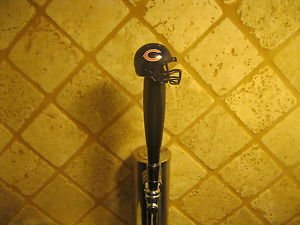 Chicago Bears KEGERATOR BEER TAP HANDLE  Football Helmet Bar Sport NFL