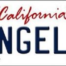 Mlb Angels Vanity License Plate Tag Los Angeles 6"x 12"  Metal Auto California