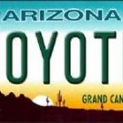 NHL Phoenix Coyotes Vanity License Plate Tag  6"x 12" Metal Auto Cup Wall New AZ