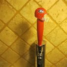 Georgia Bulldogs KEGERATOR BEER TAP HANDLE Football Helmet Red Bar NCAA  UGA