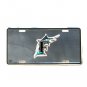 FLORIDA MARLINS MLB LICENSE PLATE TAG ALUMINUM METAL CAR BASEBALL FAN MIAMI NEW