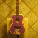 NCAA LSU KEGERATOR BEER TAP HANDLE Guitar Tigers Bar Brew Sports Breweriana New