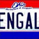 NFL Bengals Vanity License Plate Tag Cincinnati  6"x 12"  Metal  Auto Ohio Car