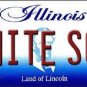 MLB White Sox Vanity License Plate Tag 6"x 12" Metal Auto Chicago Comisky New