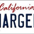 Nfl Chargers License Plate Vanity Tag San Diego  6"x 12" Metal Auto Bosa 99 New