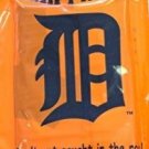 MLB Tigers Rain Poncho - Detroit Team  One Size Kaline Hooded  Series New Packet
