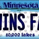 Twins Fan Vanity License Plate Tag 6"x 12"  Metal Auto Minnesota Target New MLB