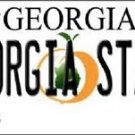 Georgia State  Vanity License Plate Tag 6"x 12" Bulldogs  Team Metal Auto NCAA