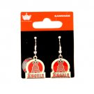 MLB Los Angeles Angels Circle Dangle Earrings