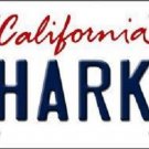 NHL San Jose Sharks License Plate State Background Metal Tag  U.S.A."