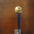 NCAA Notre Dame Tap Handle Football Beer Keg "ND" Fighting Irish Wood Kegerator