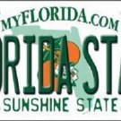 NCAA FSU License Plate College Team Florida State Background Metal Tag "U.S.A."