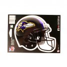 NFL Baltimore Ravens Decal Helmet Wincraft  5.25" x 6.25" Multi Use Flacco