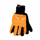 NCAA TEXAS LONGHORNS WORK GLOVES  ALL PURPOSE/UTILITY ADULTS UT BEVO