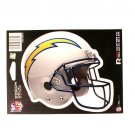 NFL San Diego Chargers Decal Helmet Wincraft  5.25" x 6.25" Multi Use Precott
