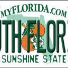 NCAA Bulls License Plate College Team South Florida Background Metal Tag U.S.A."